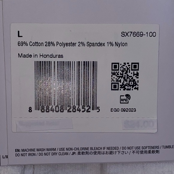 Nike Dri-fit Everyday Cushioned Quarter Cut Ankle socks white 3 pair Pack - Picture 14 of 16